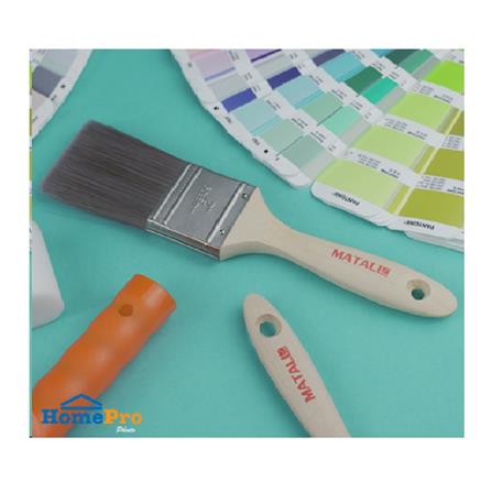 MATALL 2" SRT POLYESTER BRUSH WOOD HANDLE