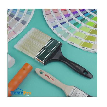 MATALL 4" POLYESTER BRUSH FD05555 BLACK HANDLE