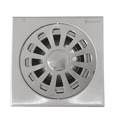 SORENTO SRT382-6 FLOOR TRAP RAIL STAINLESS STEEL SQUARE 150x150MM