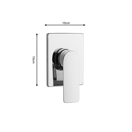 LIVINOX SHOWER MIXER CONCEALED LT-CS10CH CHROME