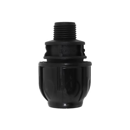 SPRING PE COMPRESSION MALE ADAPTER 20MMX1/2&rdquo;