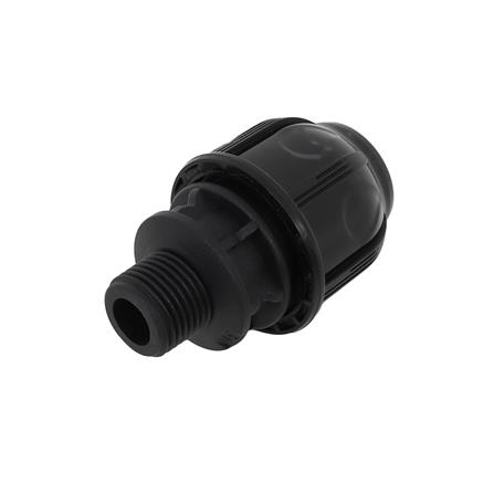 SPRING PE COMPRESSION MALE ADAPTER 20MMX1/2&rdquo;