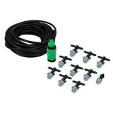 SPRING MIST IRRIGATION KIT WITH 10-METER TUBING 10-NOZZLE