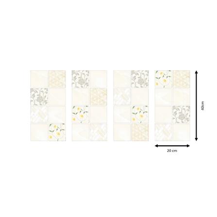 DURAGRES WALLTILE 20X40 LD-111 BERZINGER BEIGE 0.96M2