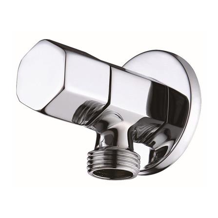 LIVINOX ANGLE STOP VALVE LT-AG05CH HEXAGON SHAPE CHROME H4.5XW6XD5 CM