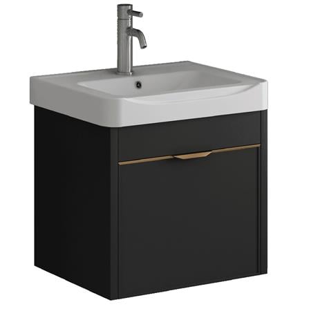 CABANA COUNTER WASHBASIN CBFAL5568 BLACK H49XW36XD43 CM