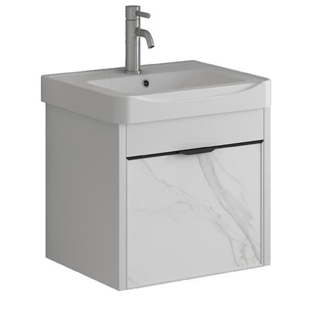 CABANA COUNTER WASHBASIN CBFAL5569 5IN1 WHITE