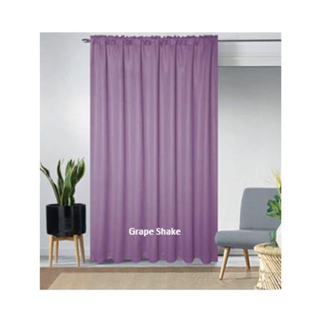 RED DANIELLE CURTAIN FP URBAN C22 80947-8 GRAPE SHAKE