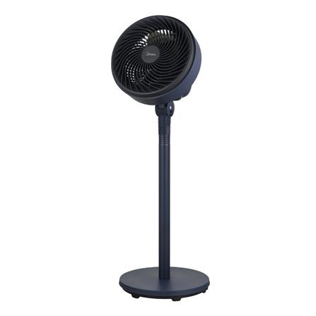 MIDEA AIR CIRCULATOR STAND FAN MFG180M0APB 7" 30W 3SPEED 5BLADE BLUE