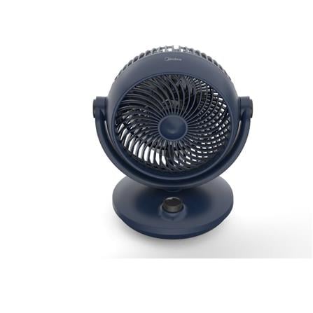 MIDEA AIR CIRCULATOR TABLE FAN MFG150M0APB 6" 26W 3BL 3SP BLUE