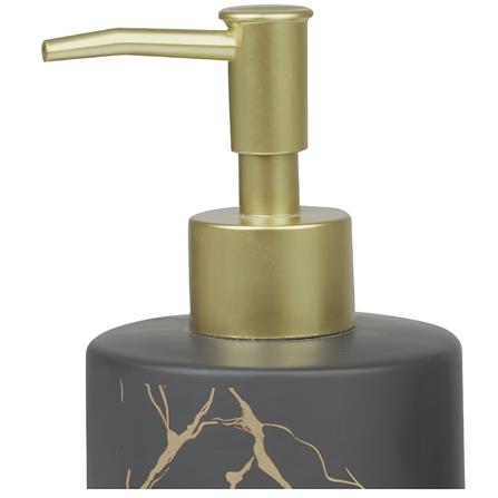 MOYA CERAMIC SOAP DISPENSER SET BBS-111011 BLACK