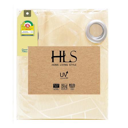 HLS CURTAIN EYELET HAZA UV 150X180CM CREAM