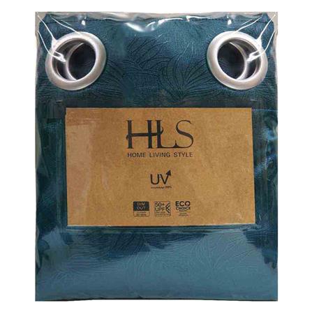 HLS CURTAIN EYELET GLOSSVA UV 130X180CM BLUE