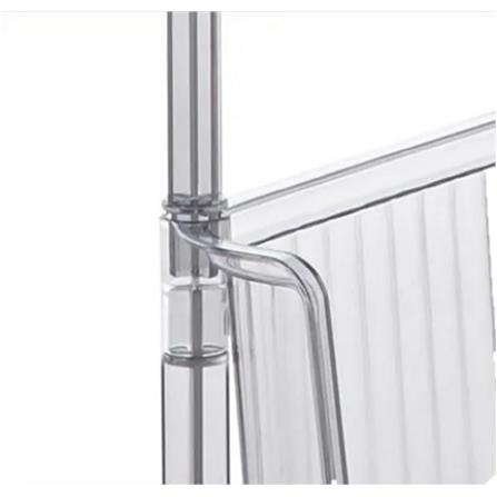 3TIER SHELVES BREIS 38.5x27.6x74.5 CLEAR