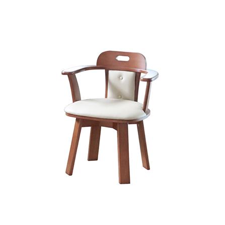 DINING TABLE SET WITH 4 SEATS FURDINI GREAT LIGHT WALNUT [EXCLUSIVE FROM HOMEPRO THAILAND]