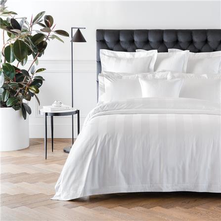 ZOE DUVET COVER 300TC ZH0024 DC3cmQ SATIN STRIPE QUEEN SIZE