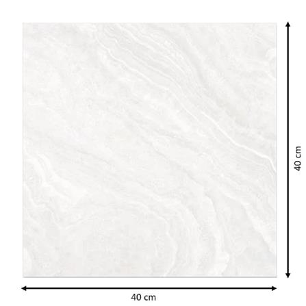 TARA FLOORTILE 40X40CM MURCIA MARBLE WHITE 0.96M2