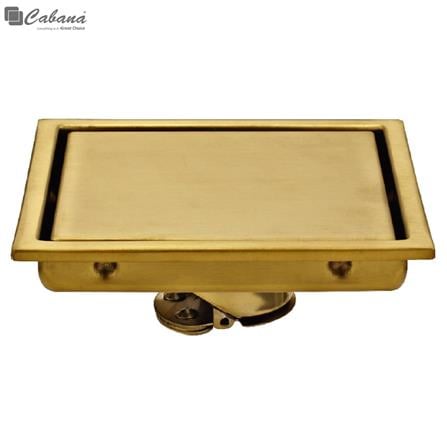 CABANA STAINLESS STEEL FLOOR TRAP DRAIN CB6408-GY 150X150MM