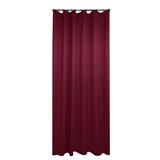 HLS CURTAIN HOOK LILY UV 140X250CM RED