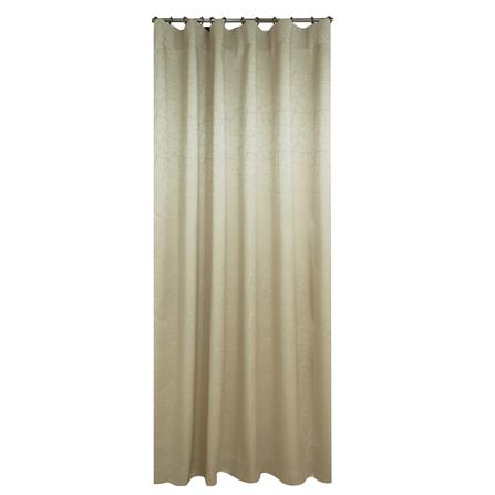 HLS CURTAIN HOOK LILY UV 140X250CM LIGHT BROWN