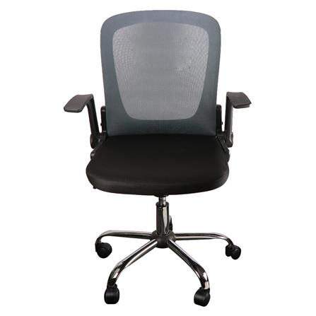 OFFICE CHAIR FURDINI NETA W-201 NET GRAY/BLACK