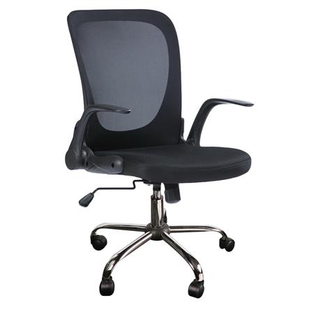 OFFICE CHAIR FURDINI NETA W-201 NET GRAY/BLACK