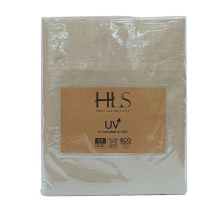 HLS CURTAIN HOOK ZAFA UV 130X220CM DARK BROWN