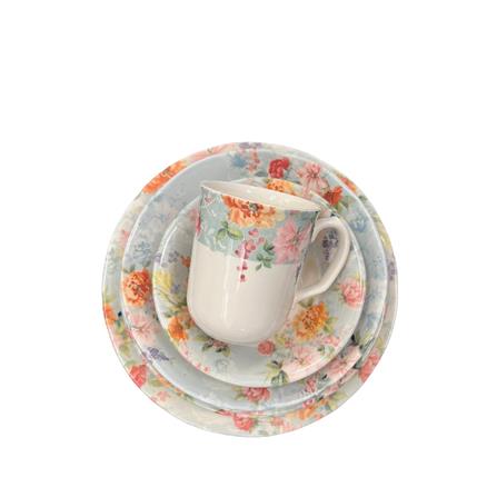 CLAYTAN CRIMSON BLUE  8"SIAM RICE BOWL