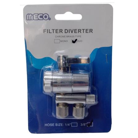 MECO MFD103 DOUBLE BRASS DIVERTERS VALVE (DUO)