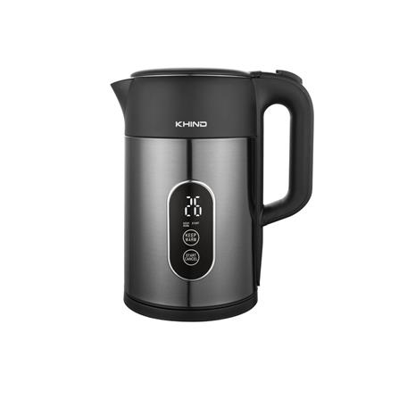 KHIND KETTLE EK1500D 2200W 1.5L COOL TOUCH STAINLESS STEEL DOUBLE WALL