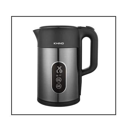 KHIND KETTLE EK1500D 2200W 1.5L COOL TOUCH STAINLESS STEEL DOUBLE WALL