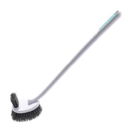 TOILET BRUSH II 5.5X11.5X48.5CM NAMI ACCO WHITE/GREY