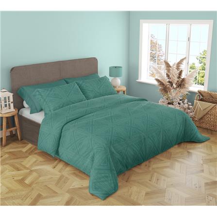 NH BLESSED COMFORTER SET PINOO GREEN SUPER SINGLE
