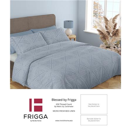 NH BLESSED COMFORTER SET PINOO GREEN SUPER SINGLE