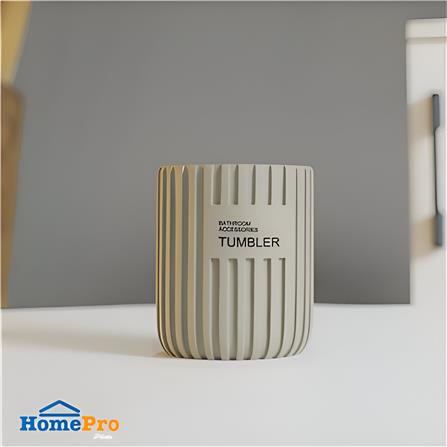 MOYA TUMBLER POLYRESIN KE2028C.03J GREY