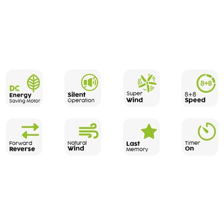 ALPHA CEILING FAN AX80 5BLADES WALNUT ABS 56"