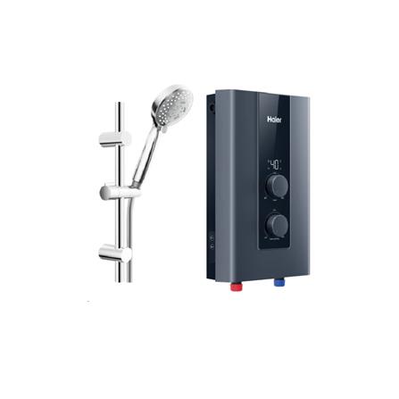 HAIER SHOWER HEATER DC PUMP WITH HAND SHOWER EI38E-FP3B(MY) NAVY BLUE