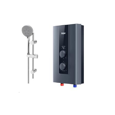 HAIER SHOWER HEATER DC PUMP WITH HAND SHOWER EI38E-FP3B(MY) NAVY BLUE