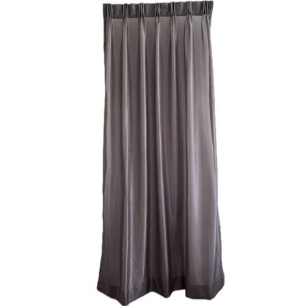 HLS SHEER CURTAIN HOOK VERA 140X310CM GRAY
