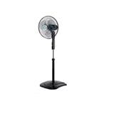 SHARP STAND FAN PJS169GY 16" 50W 3BLADE 3SPEED DARK GREY