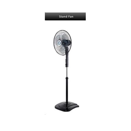 SHARP STAND FAN PJS169GY 16" 50W 3BLADE 3SPEED DARK GREY