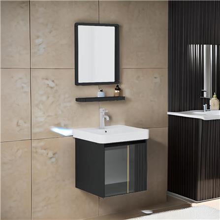 CABANA COUNTER WASHBASIN SET 6IN1 CBFAL5567 BLACK