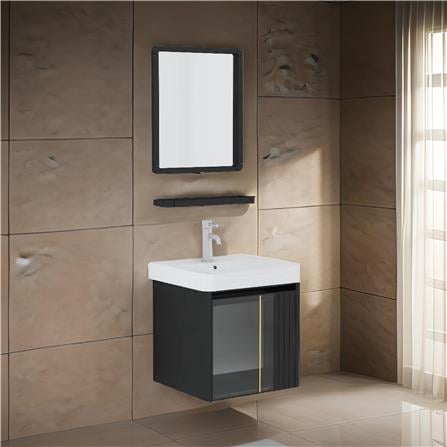 CABANA COUNTER WASHBASIN SET 6IN1 CBFAL5567 BLACK