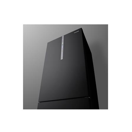 PANASONIC 2 DOOR REFRIGERATOR NR-BX421WGKM 422L BLACK