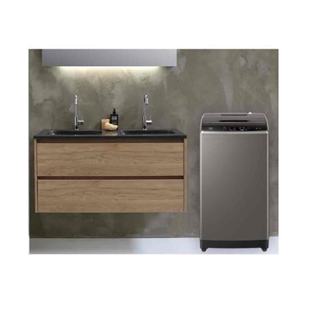 HAIER TOP LOAD WASHING MACHINE HWM70-1269S5 7KG BROWN GRAY