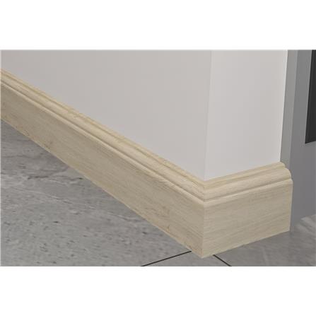 TARA SPC SKIRTING 240X8X1.2CM DBV50 OAK LIGHT BEIGE