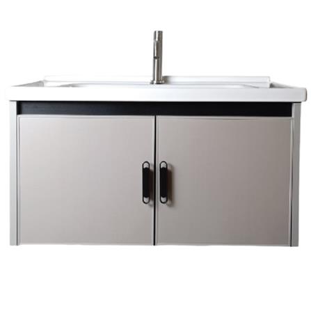 MD COUNTER WASHBASIN  MBCS-800-LG GREY / BLACK