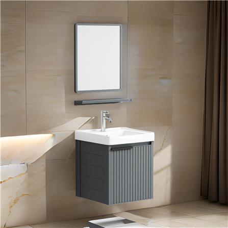 CABANA COUNTER WASHBASIN SET 6IN1 CBFAL5566 GREY