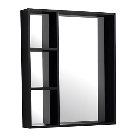 SORENTO CABINET ALUMINIUM SRTMCB6062 BLACK