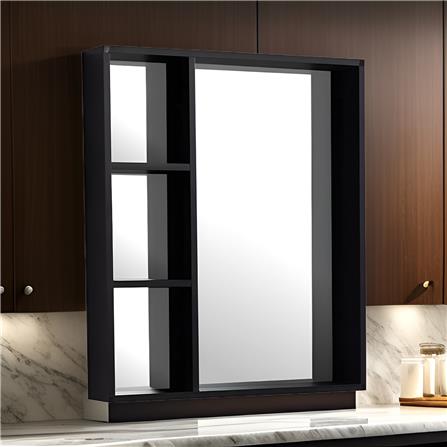 SORENTO CABINET ALUMINIUM SRTMCB6062 BLACK